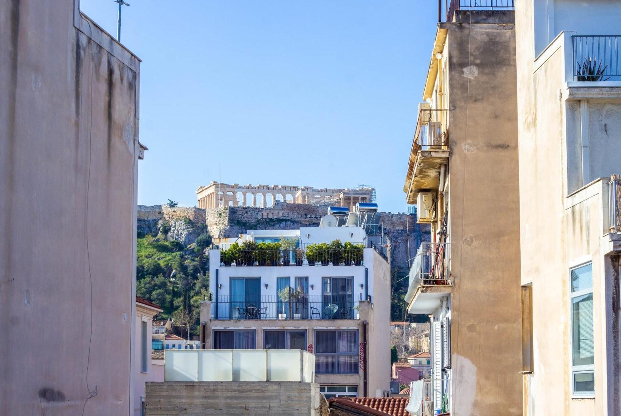Acropolis Rooftop Monastiraki Centrral Gem أثينا المظهر الخارجي الصورة